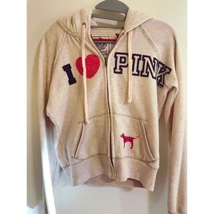 Vintage Victoria Secret Pink Hoodie